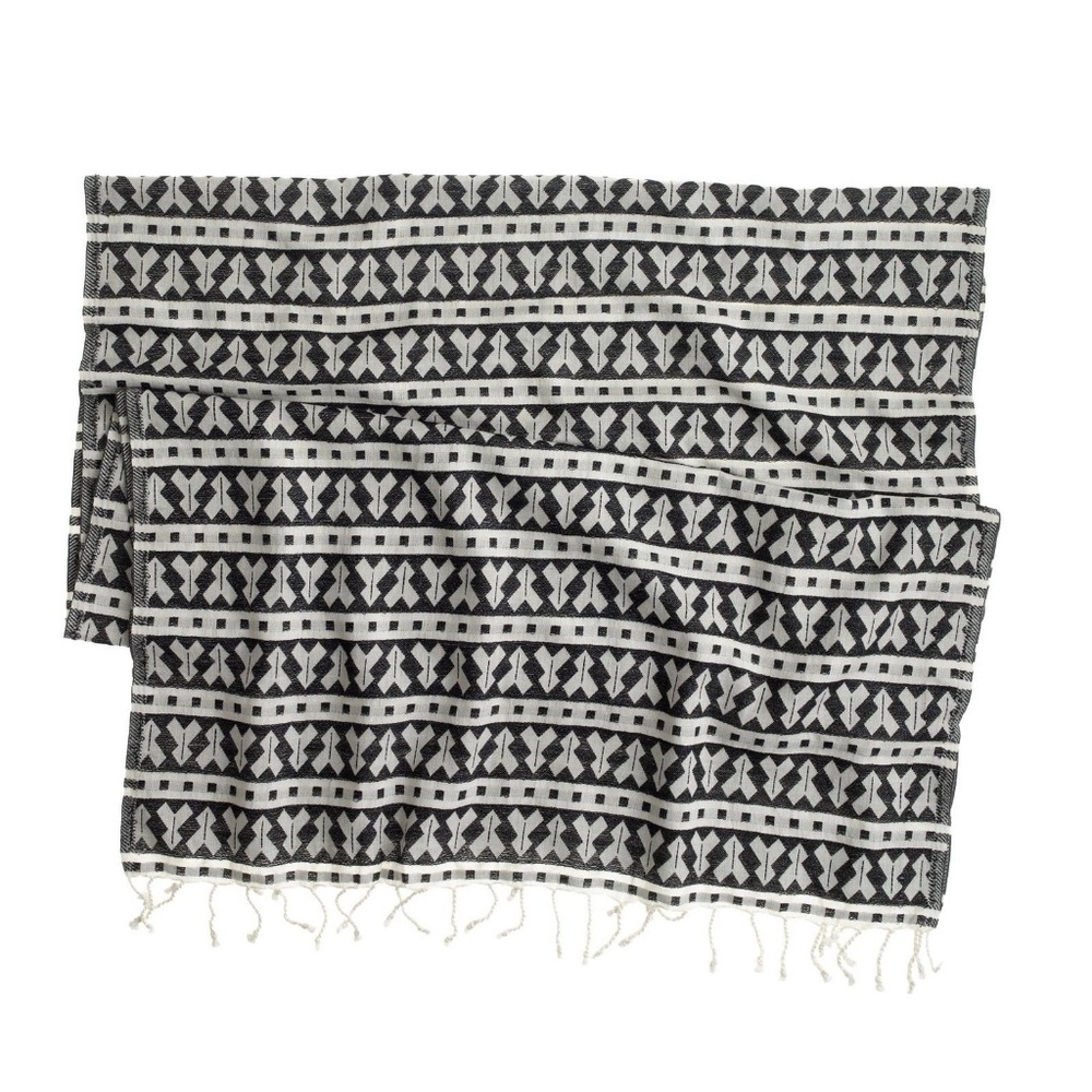 NWT J. Crew Geo-Print Scarf item B0059 - Picture 2 of 3